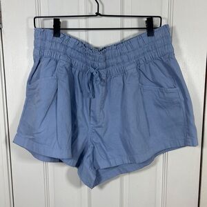 NWT Aerie High Waist Light Blue 3 inch shorts